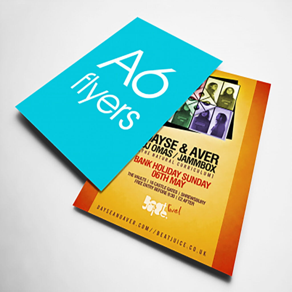 A6 poster design